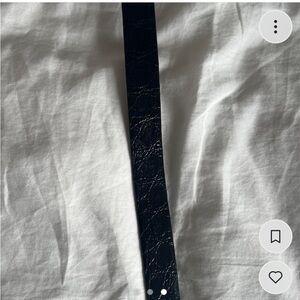 Genuine alligator belt